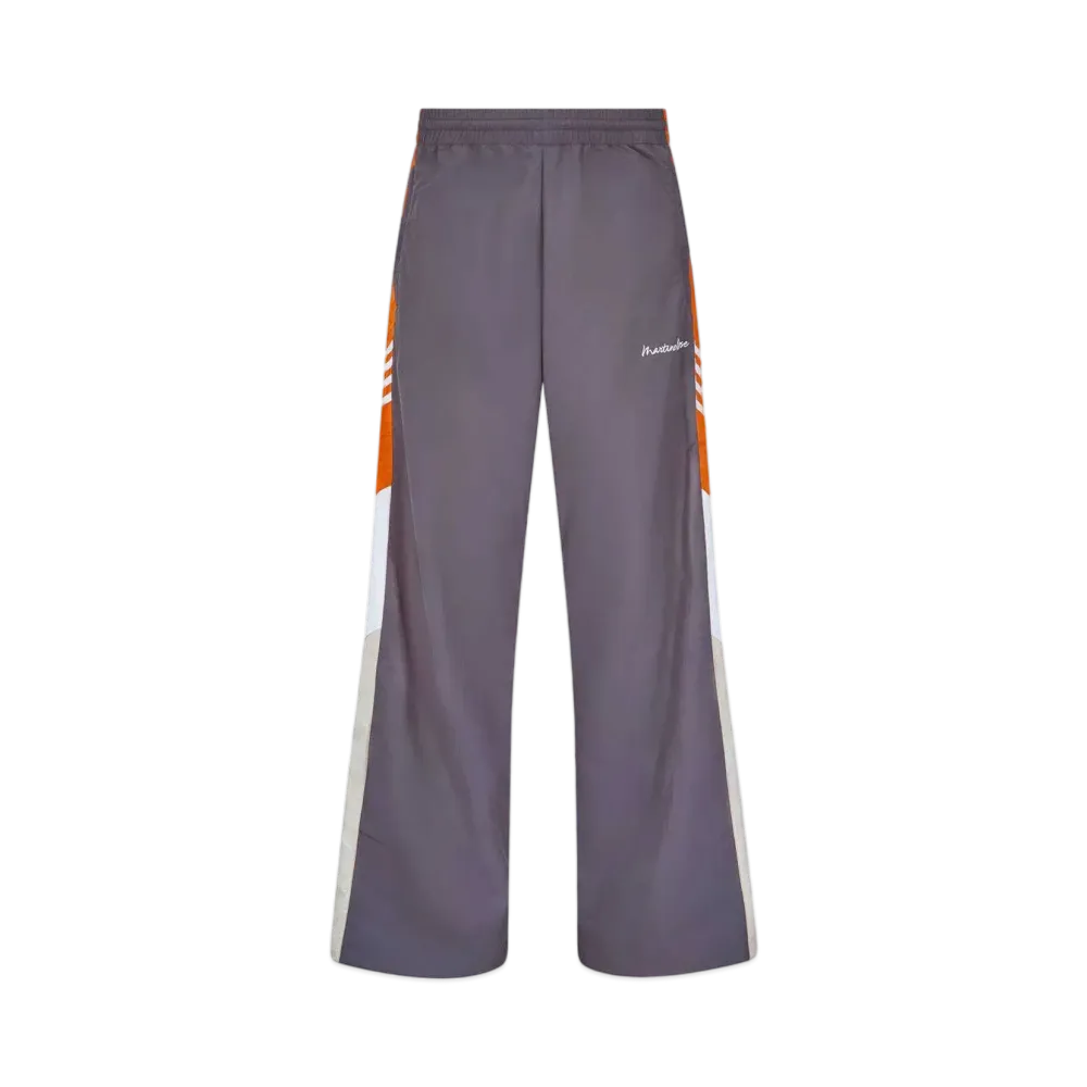 MARTINE ROSE Wide Leg Track Pant #2 "Grey Multi"