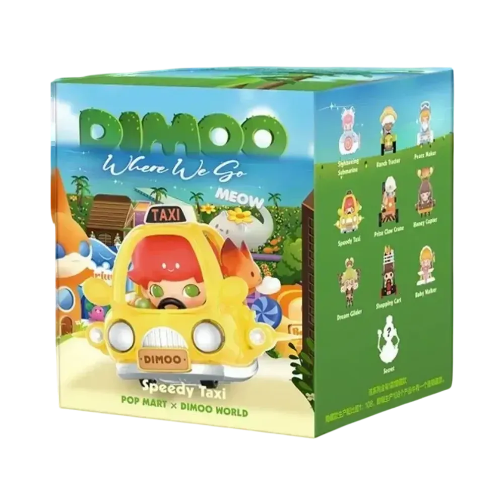 POP MART DIMOO Where We Go Series [Piece]