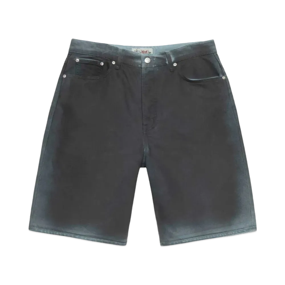 Stussy Big Ol' Short Spray Dye "Blue"