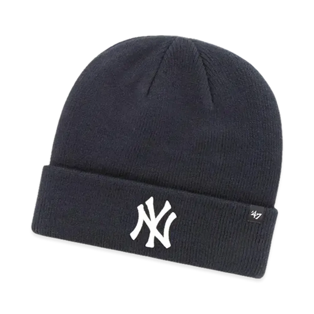 47 MLB Raised Cuff Knit "NY Navy"