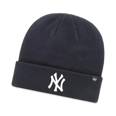 47 MLB Raised Cuff Knit "NY Navy"