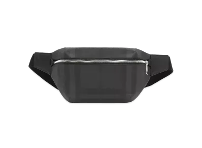 Burberry Medium London Check & Leather Bam Bag "Black"