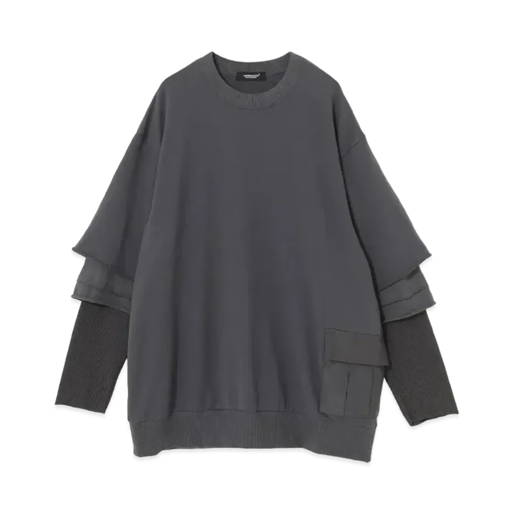 UNDERCOVER Cotton Sweat Pullover "Charcoal"