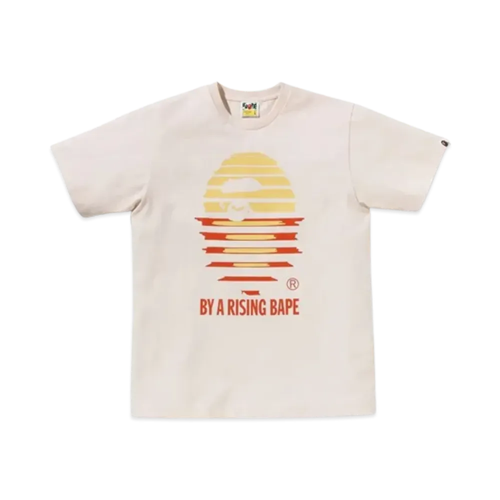A BATHING APE By A RISING BAPE Tee "Ivory"