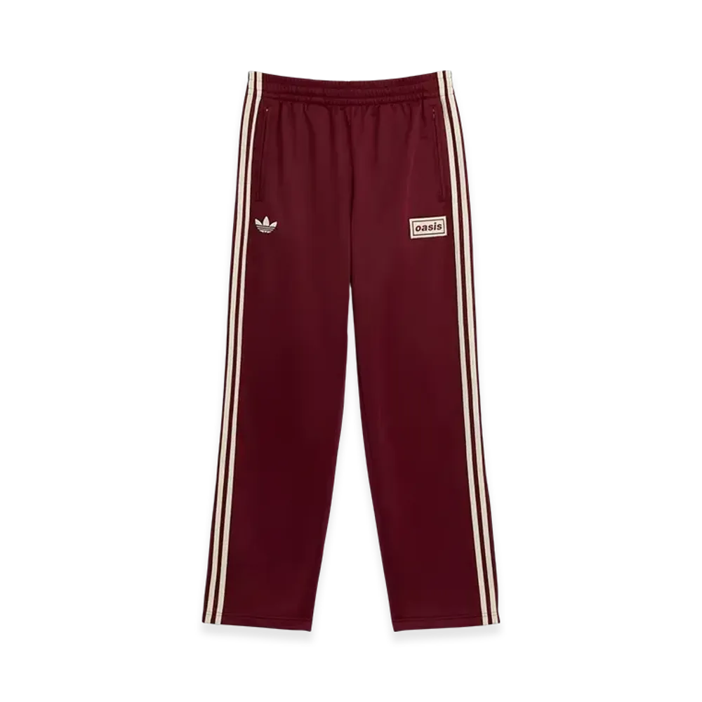 adidas x Oasis Tour Firebird Track Pants "Noble Maroon"