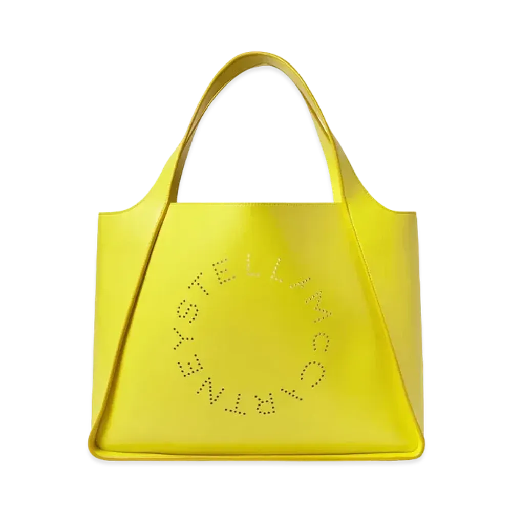 STELLA McCARTNEY Stella Logo Tote Bag "Citrus"
