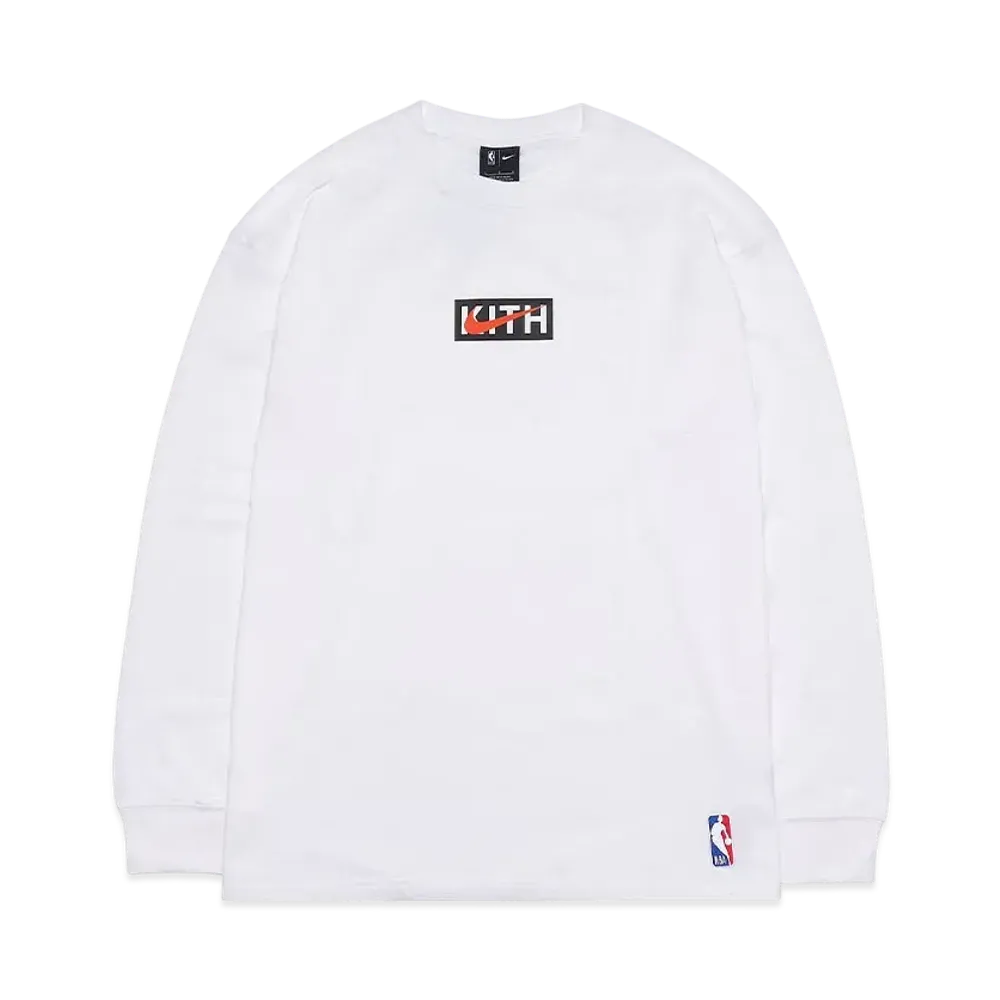 Kith Nike for New York Knicks L/S Tee "White"