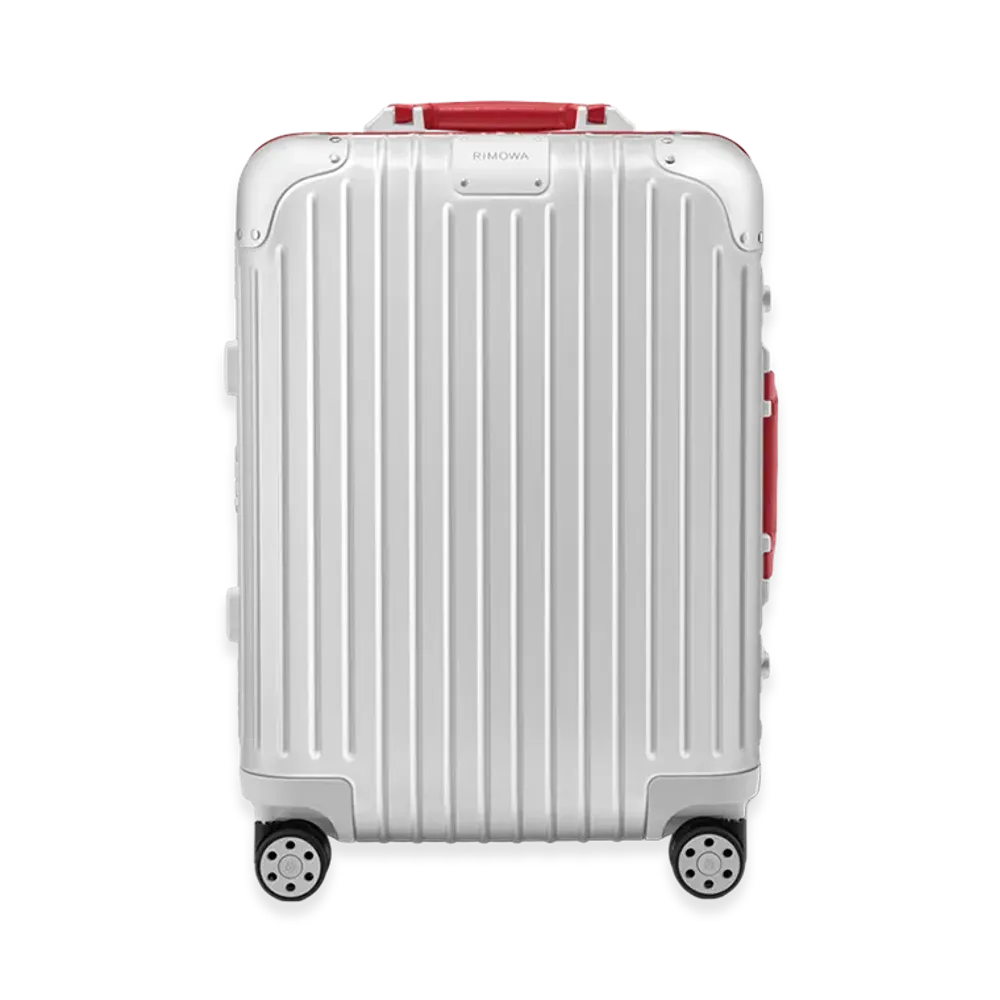 RIMOWA Original Cabin Twist "Silver/Red"