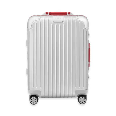RIMOWA Original Cabin Twist "Silver/Red"