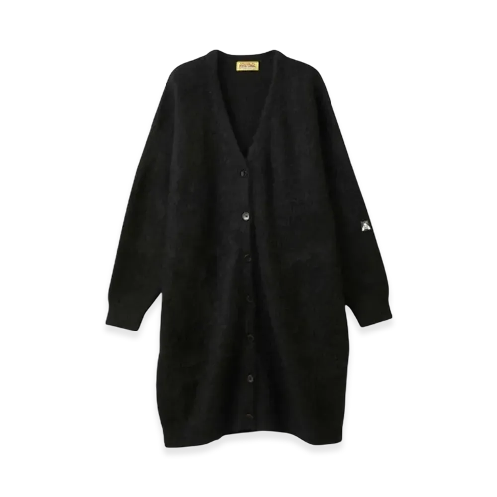 HYSTERIC GLAMOUR Brushed Long Cardigan "Black"