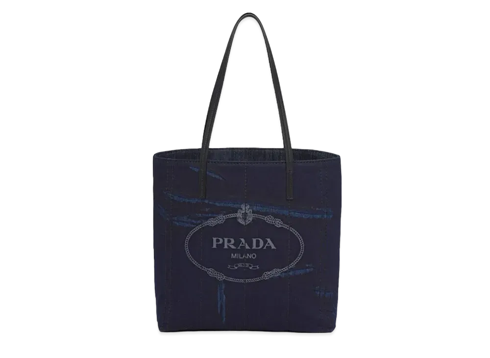 PRADA ダークグレー デニムエコバッグ 楽天市場】プラダ エコ バッグの通販