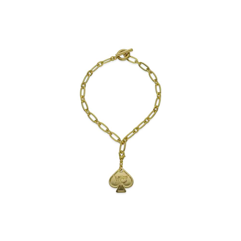 WIND AND SEA Bracelet Spade "Gold"