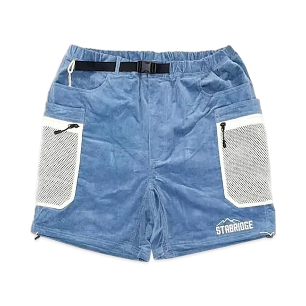 STABRIDGE x Grip Swany Inner City Explorer Shorts 1 Cords "Sky Blue/Off White"