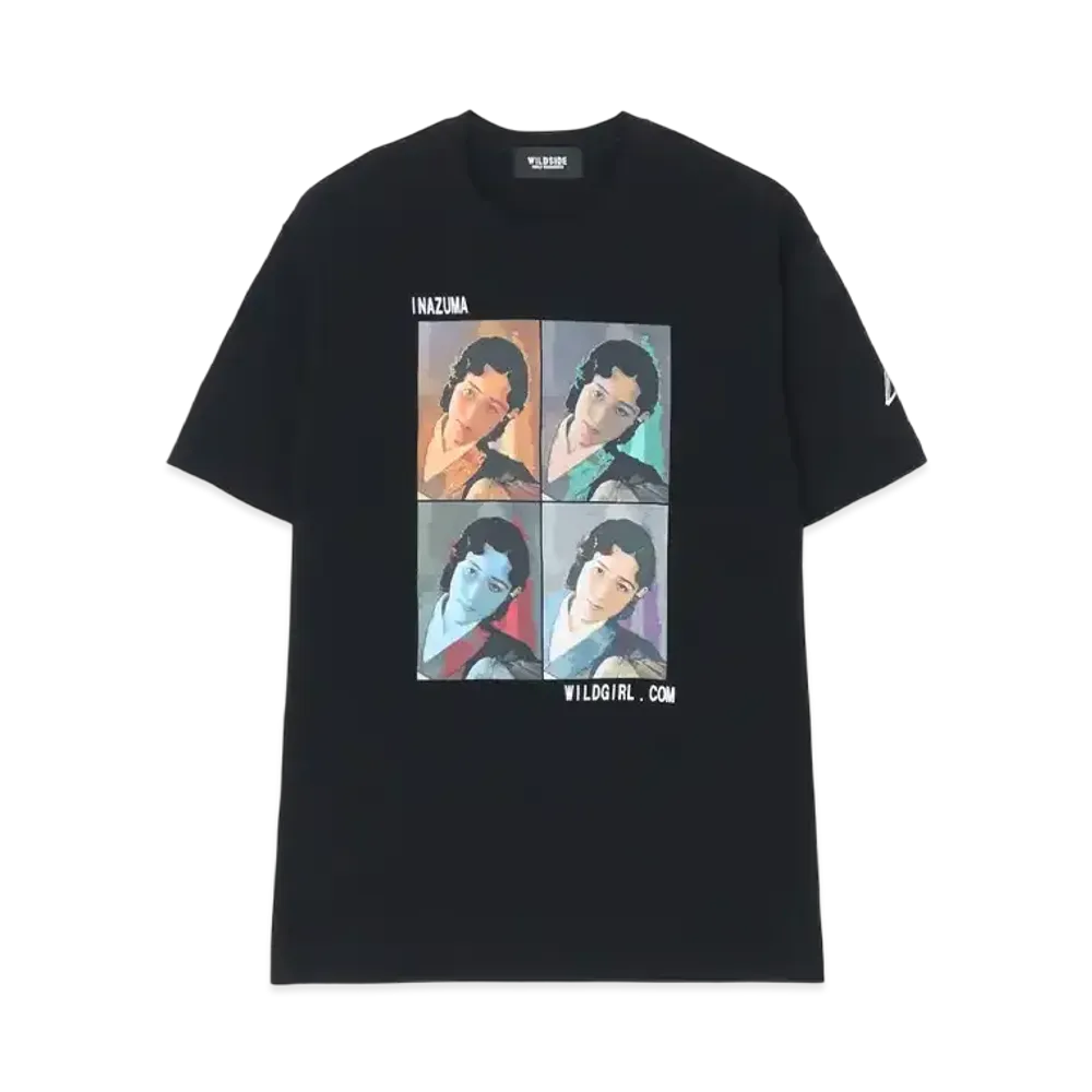 WILDSIDE YOHJI YAMAMOTO Wild Girl T-Shirt B "Black"
