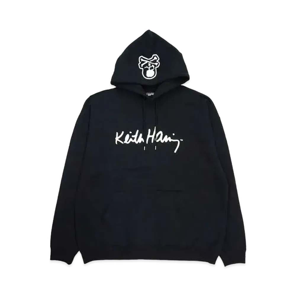 mastermind JAPAN x Keith Haring Hoodie Ver.2 "Black"