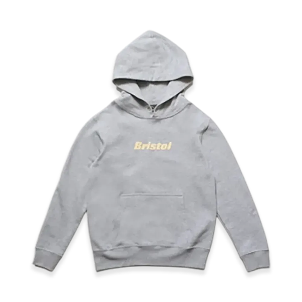 F.C.Real Bristol For Kids Authentic Logo Sweat Hoodie "Gray"