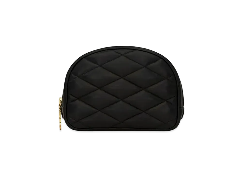 SAINT LAURENT Lolita Cosmetics Pouch In Quilted Lambskin "Black"