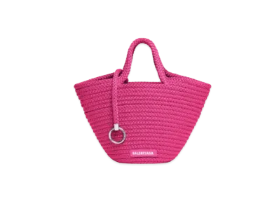 BALENCIAGA Ibiza Small Basket With Strap "Pink"
