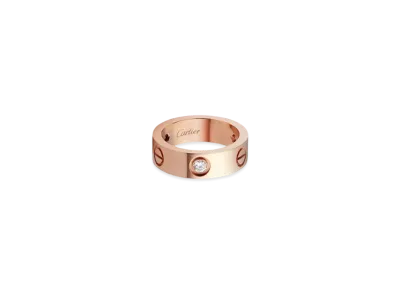 Cartier Love Ring, 3 Diamonds