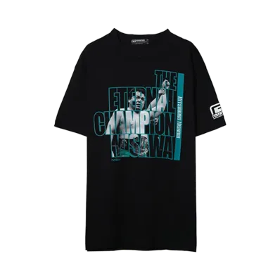 PRO WRESTLING NOAH 25th ANNIV \ reversal THE ETERNAL CHAMPION MISAWA TEE "BLACK"