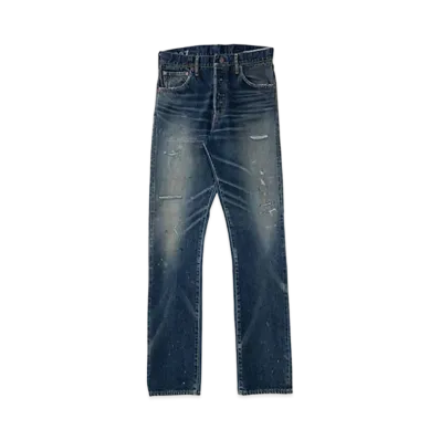 visvim SOCIAL SCULPTURE 16 DAMAGED-27 L30 "Denim"