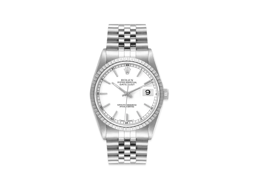ROLEX Datejust "White/Stainless Steel"