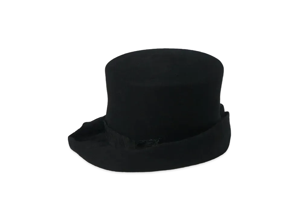 Yohji Yamamoto Pour Homme WOOL SILK HAT "Black"