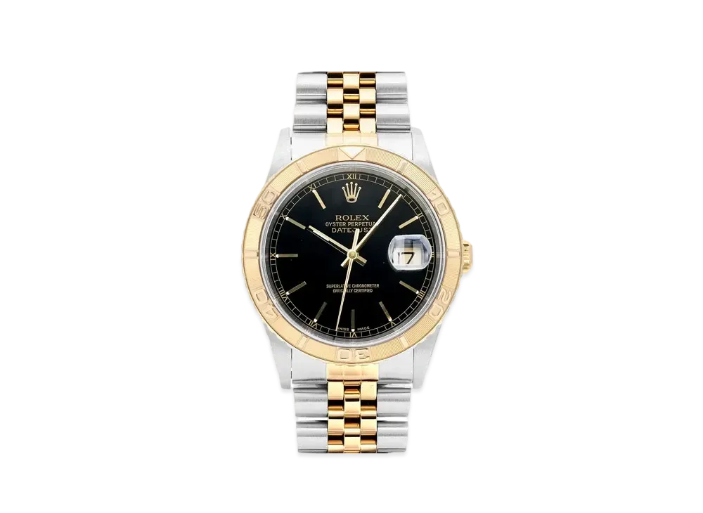 ROLEX Datejust Thunderbird "Black/Stainless Steel/Yellow Gold"