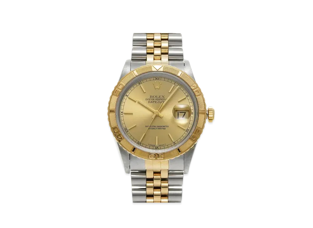 ROLEX Datejust Thunderbird "Champagne/Stainless Steel/Yellow Gold"