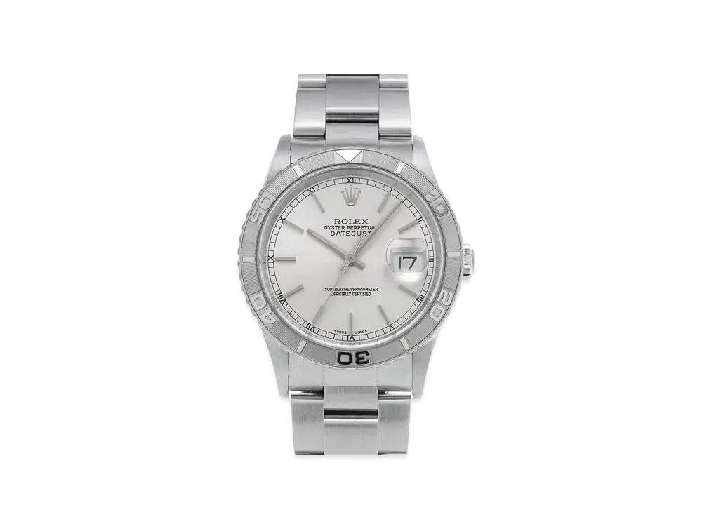 ROLEX Datejust Thunderbird "Silver/Stainless Steel/White Gold"