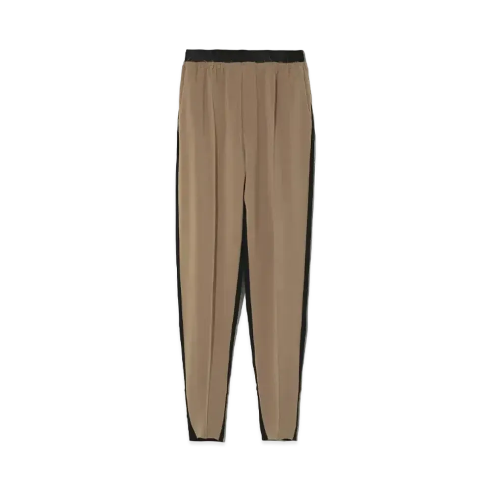 UNDERCOVER Cotton x Triacetate Switching Slacks "Beige"
