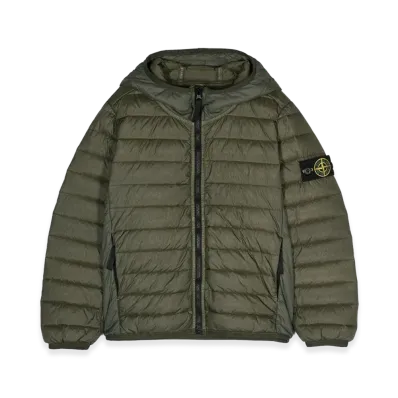 Stone Island Kids Coats "Green"
