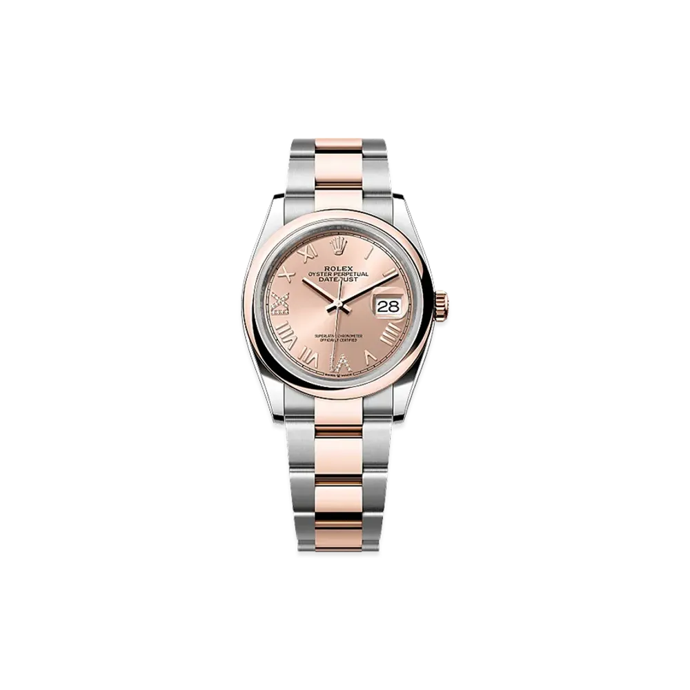 ROLEX Datejust 36 Oystersteel & Everose Gold "Rose"