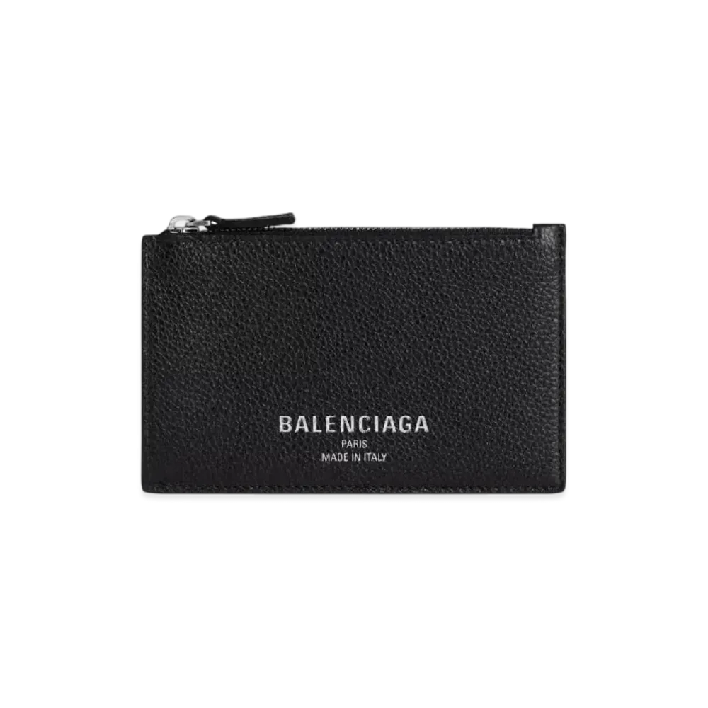 BALENCIAGA Credit Long Coin and Card Holder "Black"