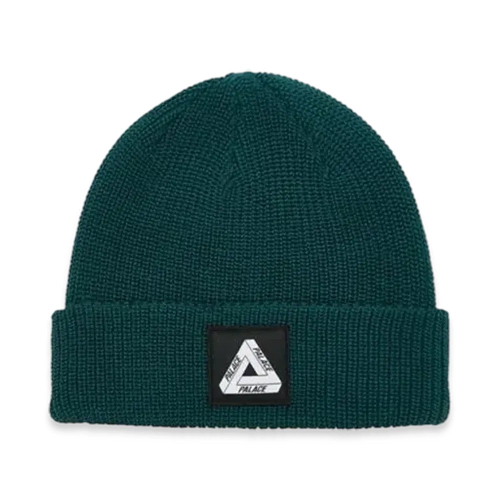 PALACE Tri-Ferg Patch Beanie "Dark Green"