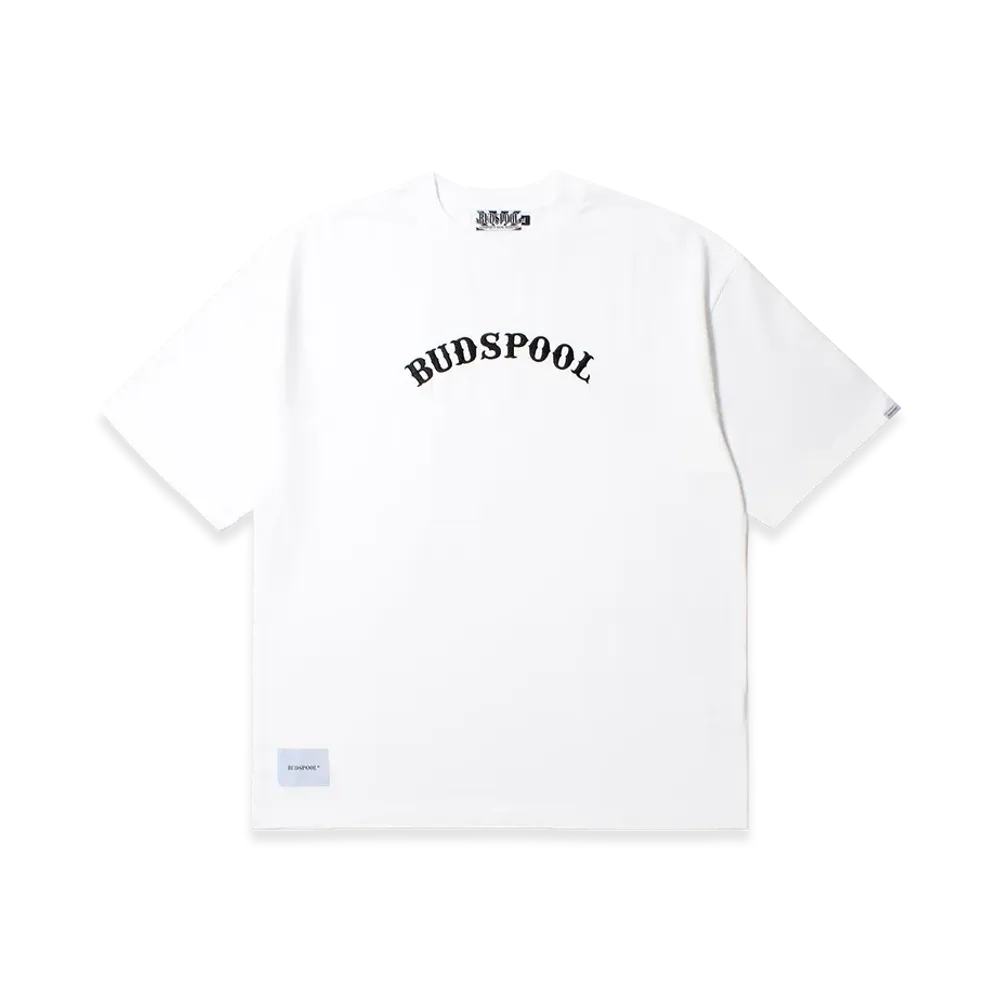 APHRODITEGANG Budspool Arch Logo Embroidery S/S Tee "White"