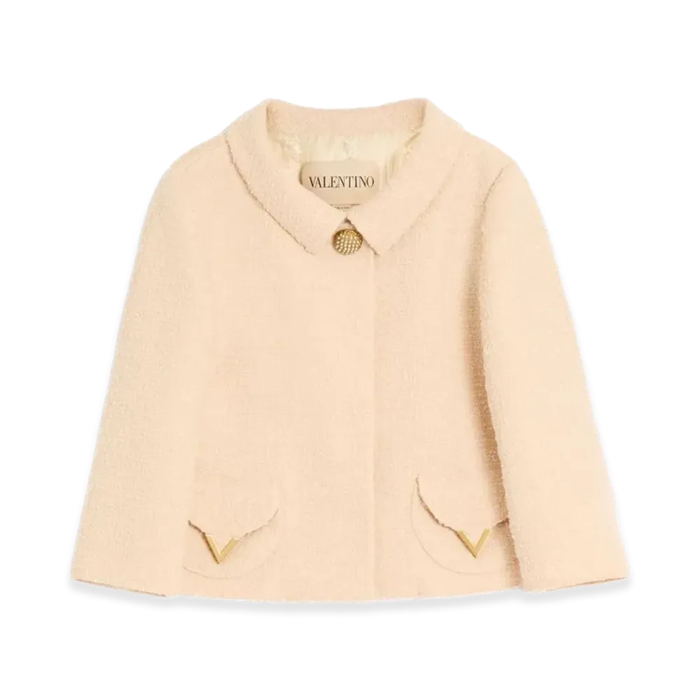 Valentino Women's Jackets "Pink Beige"