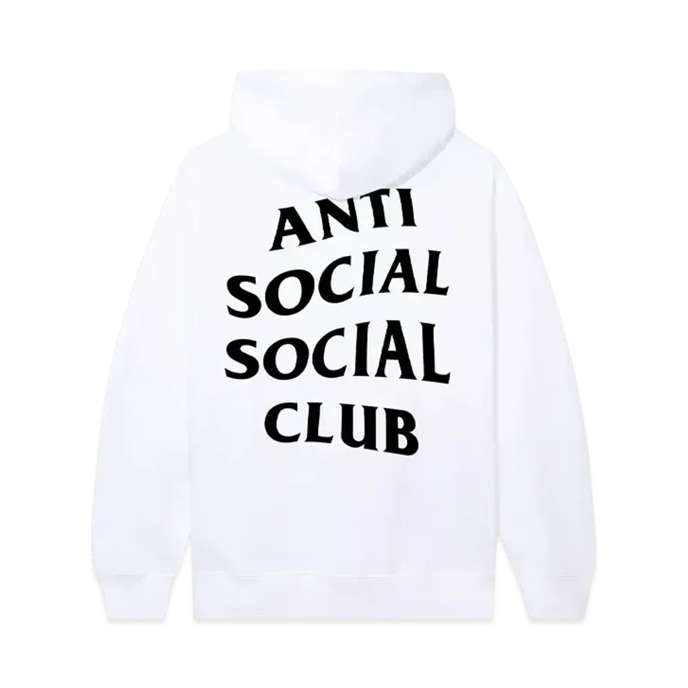 ANTI SOCIAL SOCIAL CLUB Major #1 Tear Into Silence Masochism Hoodie "White"