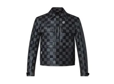 Louis Vuitton Damier Leather Jacket