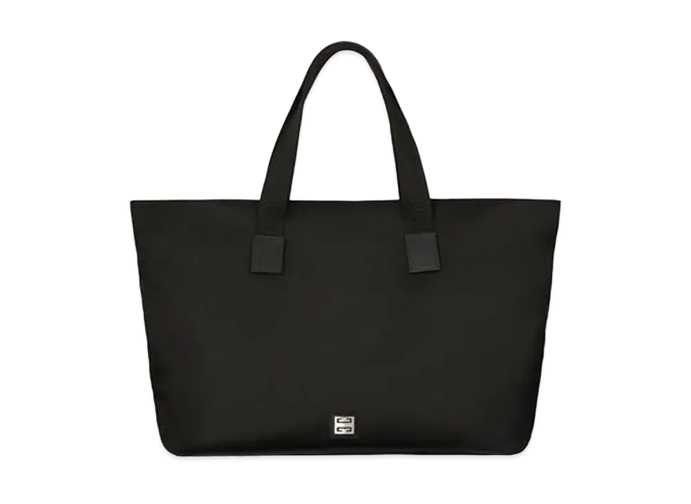GIVENCHY 4G Light Shopping Bag in Nylon "Black"