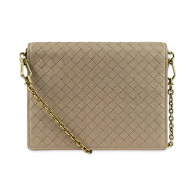 Bottega Veneta Shoulder Wallet Chain "Grey"