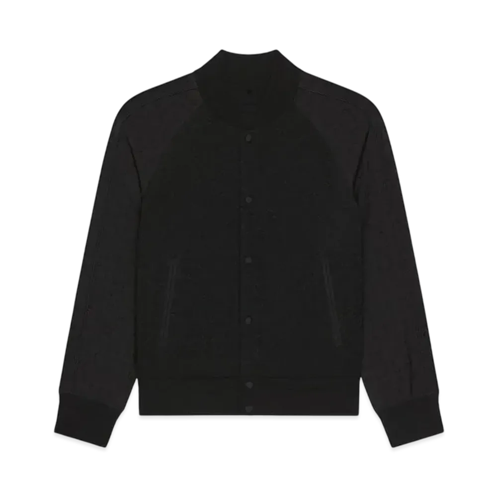 GIVENCHY Varsity Jacket In Monogram 72 Jacquard "Black"