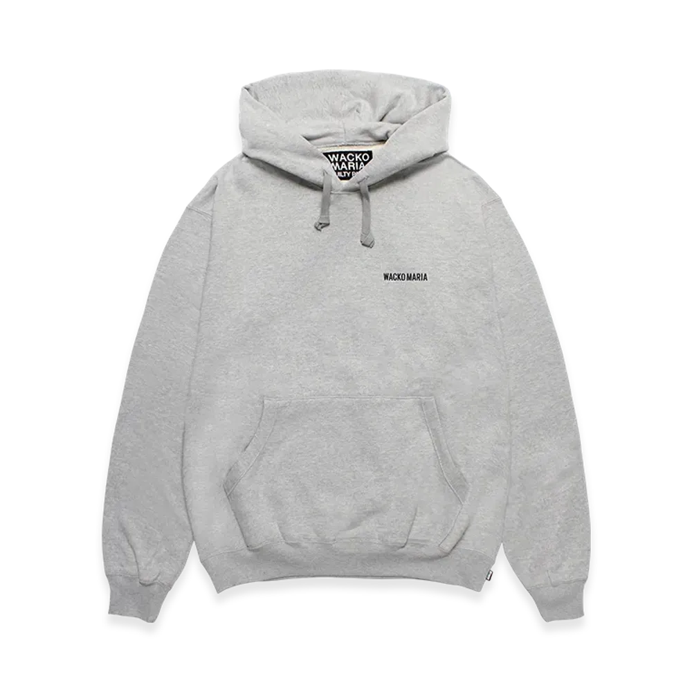 WACKO MARIA Heavy Weight Hooded Sweat Shirt "Gray"