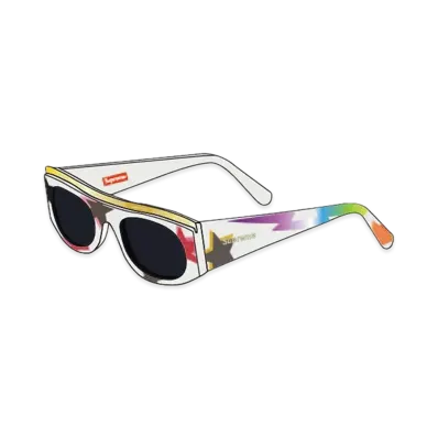 Supreme Goldtop Sunglasses "White"