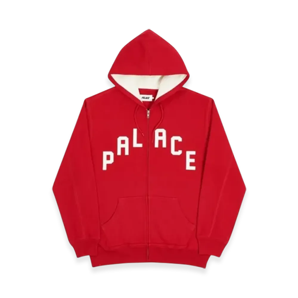 PALACE Alas Zip Hood "Red"