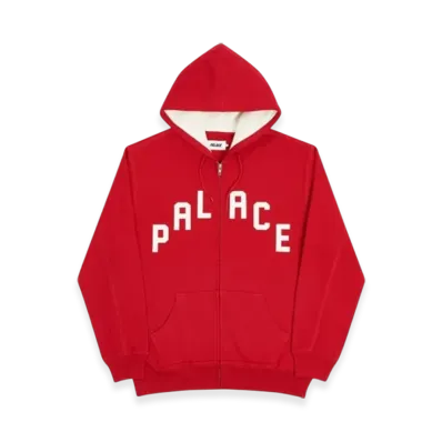 PALACE Alas Zip Hood "Red"