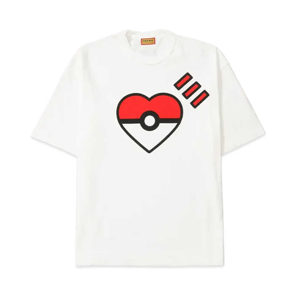 HUMAN MADE x Pokemon Made Graphic T-Shirt (Monster Ball) "White"
