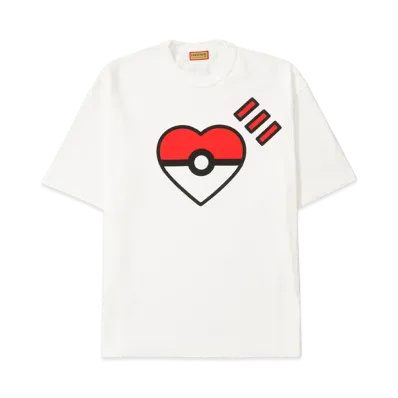HUMAN MADE x Pokemon Made Graphic T-Shirt (Monster Ball) "White"