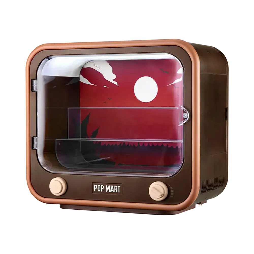 POP MART DIMOO No One's Gonna Sleep Tonight TV Set Luminous Container Box