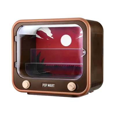 POP MART DIMOO No One's Gonna Sleep Tonight TV Set Luminous Container Box